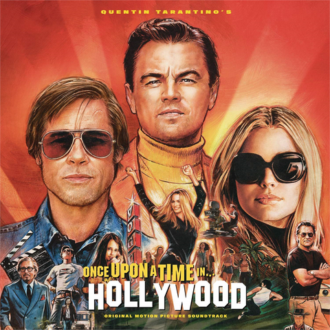 ONCE UPON A TIME IN HOLLYWOOD - SOUNDTRACK - ONCE UPON A TIME IN HOLLYWOOD (2LP - clrd - 2019)