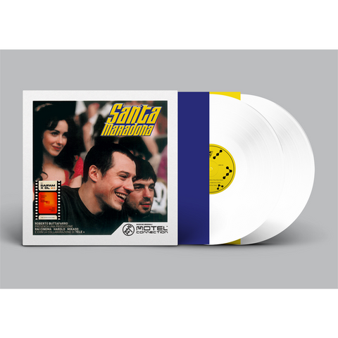 SANTA MARADONA - SOUNDTRACK - SANTA MARADONA (LP - BIANCO | INDIE ONLY | REM25 - 2001)