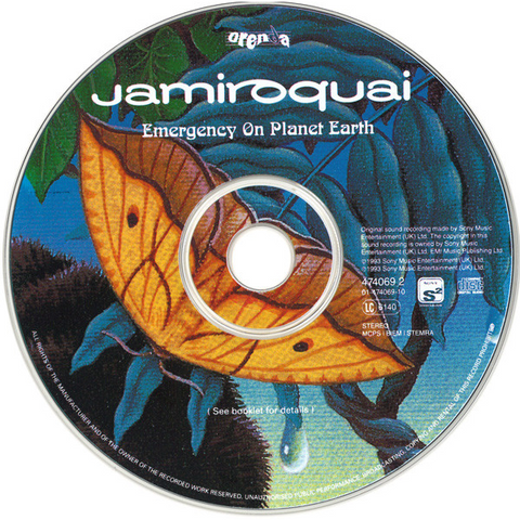 JAMIROQUAI - EMERGENCY ON PLANET EARTH (1993)