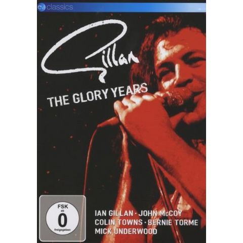 IAN GILLAN - THE GLORY YEARS (dvd)