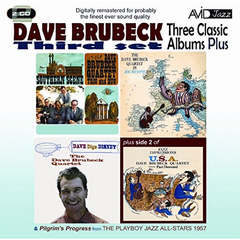 DAVE BRUBECK - THREE CLASSIC ALBUMS PLUS