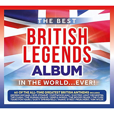 ARTISTI VARI - THE BEST BRITISH LEGENDS ALBUM IN THE WORLD... EVER! (3cd)