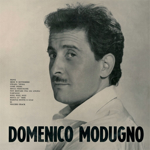 DOMENICO MODUGNO - DOMENICO MODUGNO (LP - best of | rem23 - 1959)