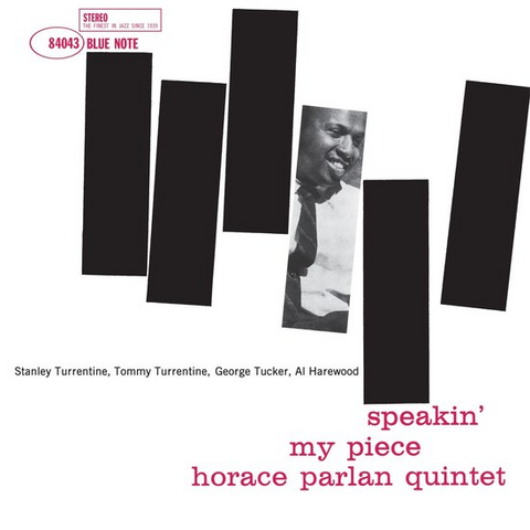 HORACE PARLAN - SPEAKIN' MY PIECE (LP - rem23 - 1960)