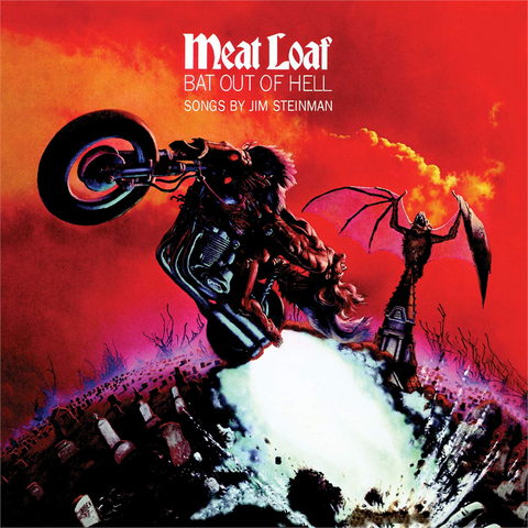 MEAT LOAF - BAT OUT OF HELL (LP - clear vinyl - 1977)