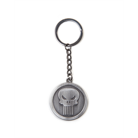 MARVEL - PUNISHER SILVER (PORTACHIAVI IN METALLO)