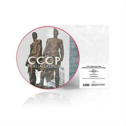 CCCP - FEDELI ALLA LINEA - COMPAGNI, CITTADINI, FRATELLI, PARTIGIANI (LP - PICTURE DISC | FELICITAZIONI ED | REM23 - 1988)