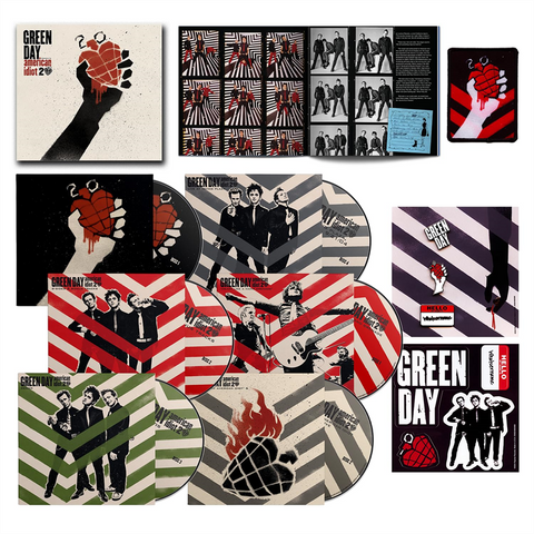 GREEN DAY - AMERICAN IDIOT (2004 - 20TH ANN - 4CD+2BLURAY | LTD ED BOXSET)