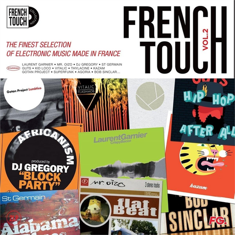 FRENCH TOUCH - ARTISTI VARI - FRENCH TOUCH: vol.2 - the finest electronic music made in france (LP - 2022)