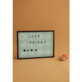 LOCOMOCEAN LIGHTBOX - A4 - LETTERE SAGOMATE - A4 - LETTERE SAGOMATE - LIGHTBOX  LETTER BOARD - LUCE BIANCA -(LTBOX-PEG01)