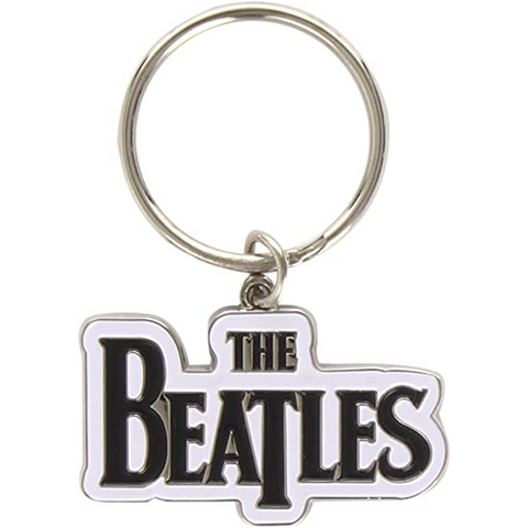 THE BEATLES - DROP T LOGO - PORTACHIAVI METALLO