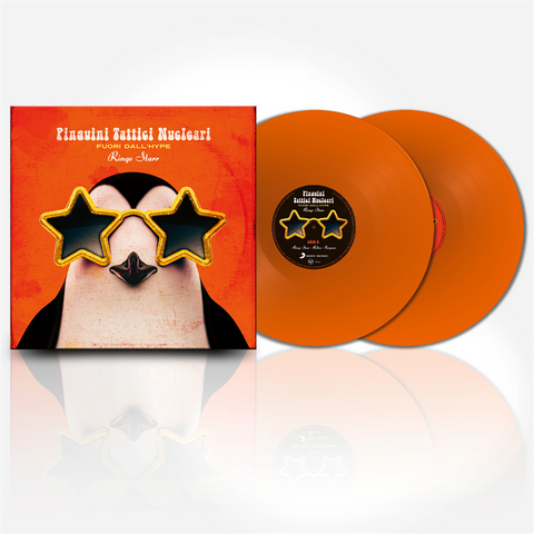 PINGUINI TATTICI NUCLEARI - FUORI DALL'HYPE - RINGO STARR (2LP - ARANCIONE | SANREMO | REM'21 - 2020)