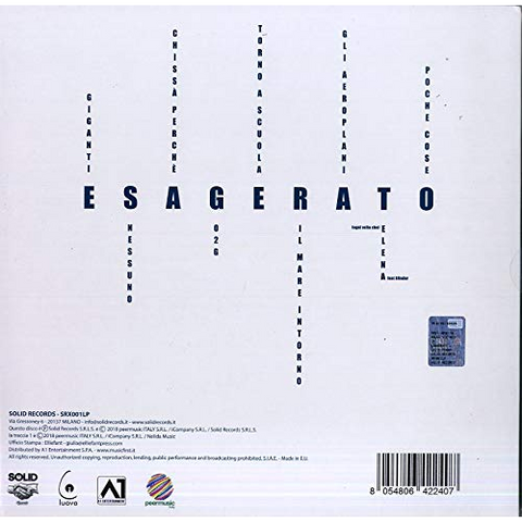 LELIO MORRA - ESAGERATO (LP - 2019)