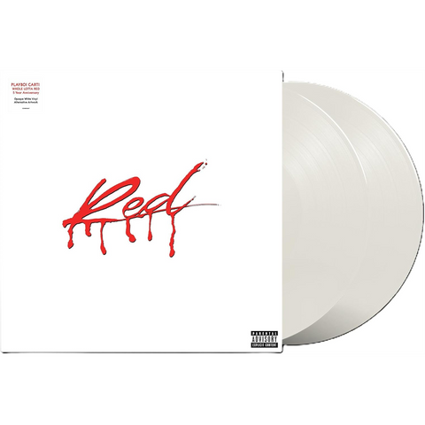 PLAYBOI CARTI - WHOLE LOTTA RED (2LP - BIANCO | 5TH ANN | REM25 - 2020)
