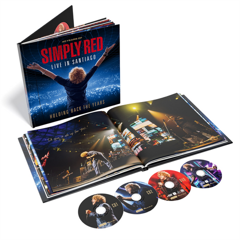 SIMPLY RED - HOLDING BACK THE YEARS: LIVE IN SANTIAGO (2026 - 2 CD+BLURAY+DVD)