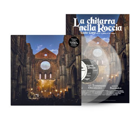 LUCIO CORSI - LA CHITARRA NELLA ROCCIA (2LP+POSTER - TRASPARENTE | LIVE - 2025)