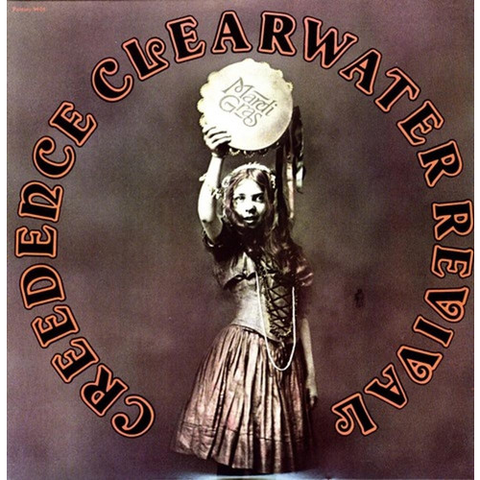 CREEDENCE CLEARWATER REVIVAL - MARDI GRAS (LP - 1972)