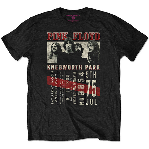 PINK FLOYD - KNEBWORTH ‘75 - Nero