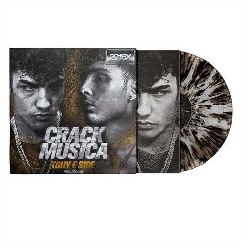 DARK POLO GANG - CRACK MUSICA (LP - SPLATTER | 2016X | RE26 - 2016)