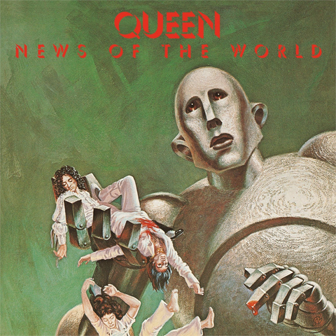 QUEEN - NEWS OF THE WORLD (LP - REM15 - 1977)