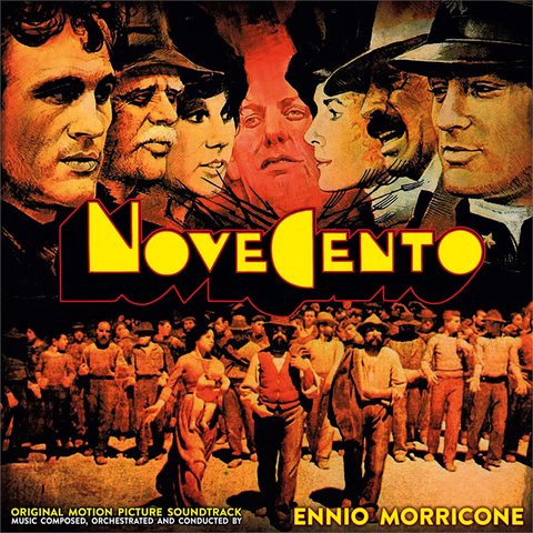 ENNIO MORRICONE - NOVECENTO (LP - ROSSO | REM23 - 1976)