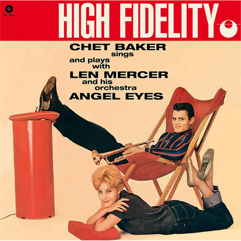 CHET BAKER - ANGEL EYES (LP - ROSSO | REM22 - 1975)