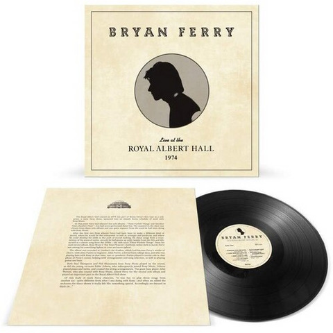 BRIAN FERRY - LIVE AT THE ROYAL ALBERT HALL 1974 (LP - 2020)