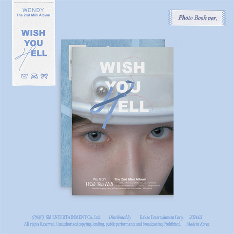 WENDY - RED VELVET - WISH YOU HELL (2024 - PHOTOBOOK)