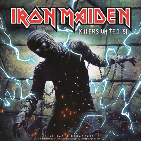 IRON MAIDEN - KILLER UNITED '81 (LP – radio broadcast – 2022)