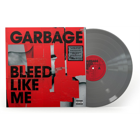 GARBAGE - BLEED LIKE ME (LP - silver | rem24 - 2005)