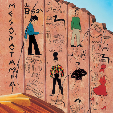 B 52'S - MESOPOTAMIA (LP - SPLATTER | REM22 - 1981)
