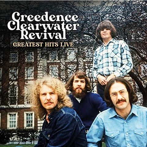 CREEDENCE CLEARWATER REVIVAL - GREATEST HITS LIVE (LP - CLRD ECO | LTD - 2021)