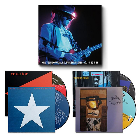 NEIL YOUNG - OFFICIAL RELEASE SERIES - DISCS 13-14 / 20-21 (2022 - BOX SET 4CD)