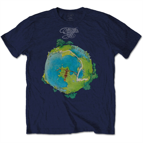 YES - FRAGILE - NAVY - M - T-SHIRT