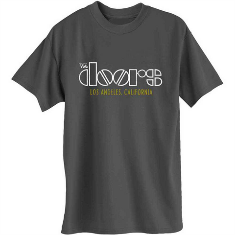 THE DOORS - LA CALIFORNIA - GRIGIO - (XL) - TSHIRT