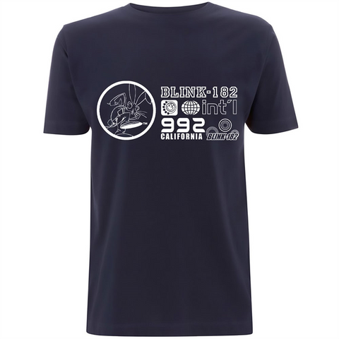 BLINK-182 - INTERNATIONL - navy - L - t-shirt