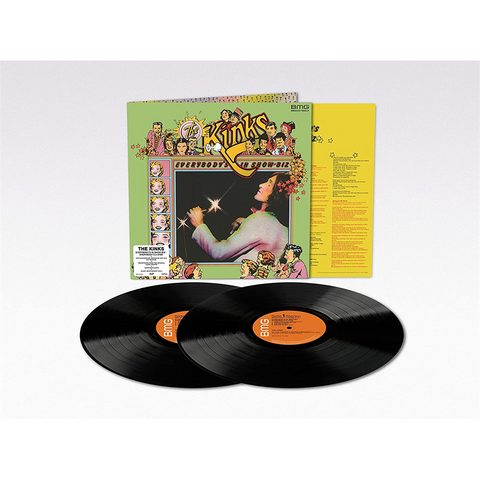 THE KINKS - EVERYBODY'S IN SHOW-BIZ (2LP – REM22 – 1972)
