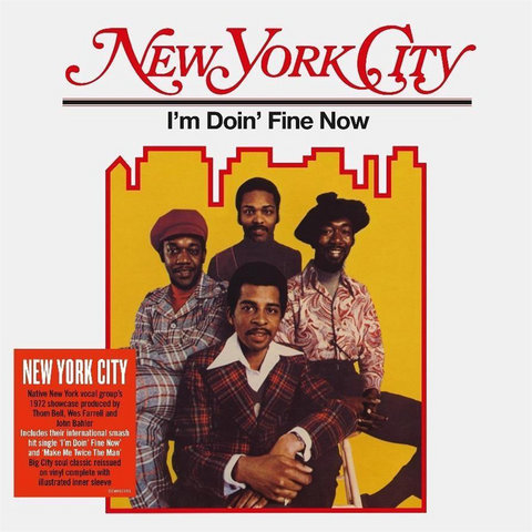 NEW YORK CITY - I'M DOIN' FINE NOW (LP - 1973)