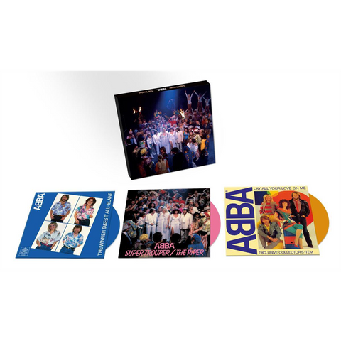 ABBA - SUPER TROUPER (3x7'' - picture discs box)