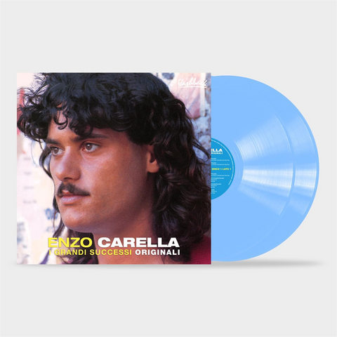 ENZO CARELLA - GRANDI SUCCESSI (2LP – AZZURRO – 2023)