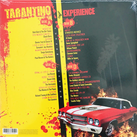 QUENTIN TARANTINO - ARTISTI VARI - TARANTINO EXPERIENCE (2LP - RED/YELLO LTD)