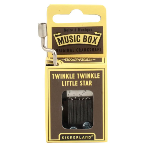 CARILLON / MUSIC BOX - CARILLON / MUSIC BOX  | TWINKLE TWINKLE LITTLE STAR - METALLO | FUNZIONAMENTO MANUALE