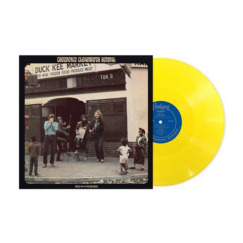 CREEDENCE CLEARWATER REVIVAL - WILLY AND THE POOR BOYS (LP - GIALLO | REM25 - 1969)