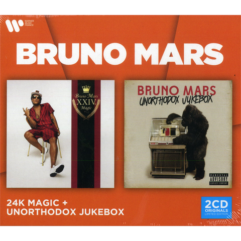 BRUNO MARS - 24K MAGIC & UNORTHODOX JUKEBOX (2cd - box special edition)