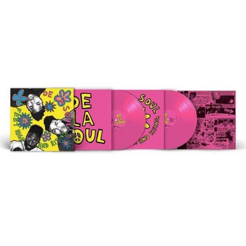 DE LA SOUL - 3 FEET HIGH AND RISING (2LP - MAGENTA | REM23 - 1989)