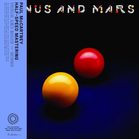 PAUL MCCARTNEY & WINGS - VENUS AND MARS (LP - 50TH ANN | HALF SPEED MASTER | REM25 - 1975)