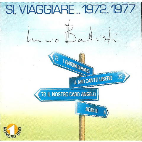 LUCIO BATTISTI - SI VIAGGIARE... 1972, 1977 (2LP- 140gr | blu - 2021)