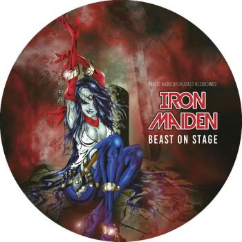 IRON MAIDEN - BEAST ON STAGE (10'' - 33 rpm | radio broadcast | unofficial - 1992)