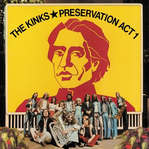 THE KINKS - PRESERVATION act.1 (LP - rem23 - 1973)