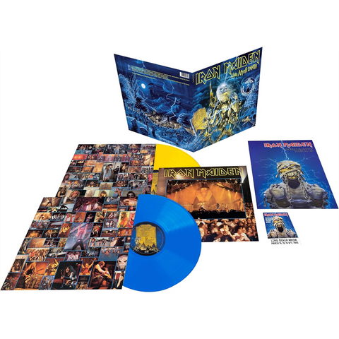 IRON MAIDEN - LIVE AFTER DEATH (2LP - 40TH ANN | GIALLO&BLU | REM15 - 1985)